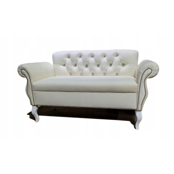 Kanapa sofa glamour dwuosobowa